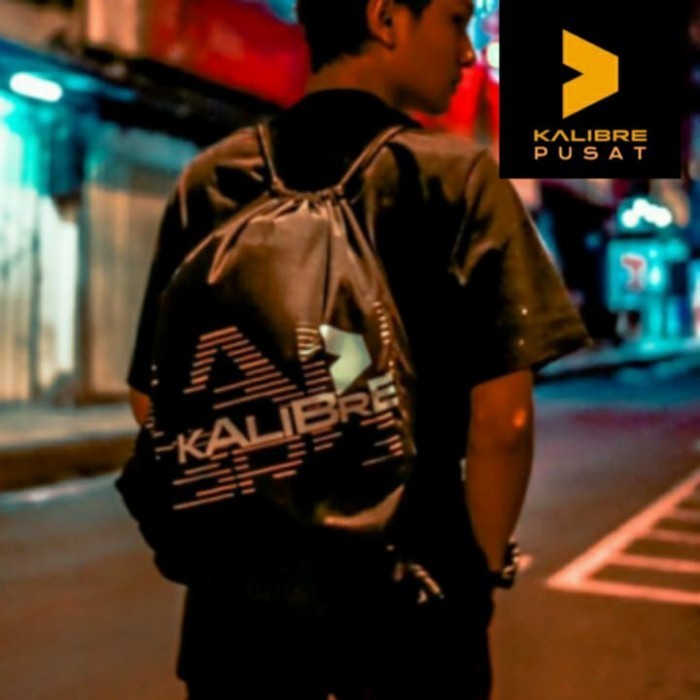 Drawstring Bag Kalibre Tas Serut Kalibre