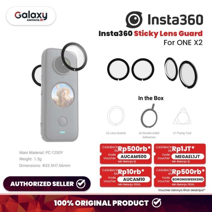 Insta360 One X2 Sticky Lens Guard