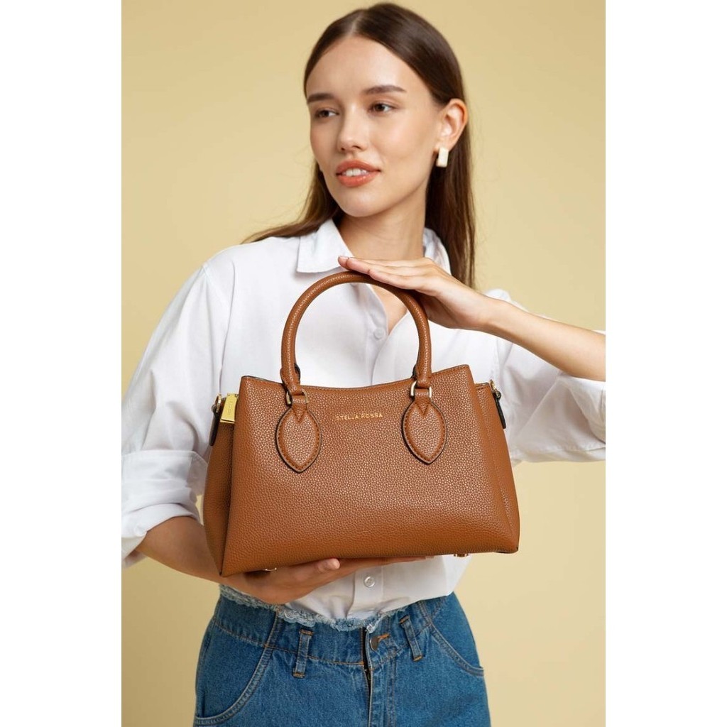 Stella Rossa Vanya Satchel Brown