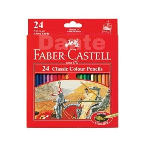 

Pensil Warna Faber Castell Isi 24 (Panjang)