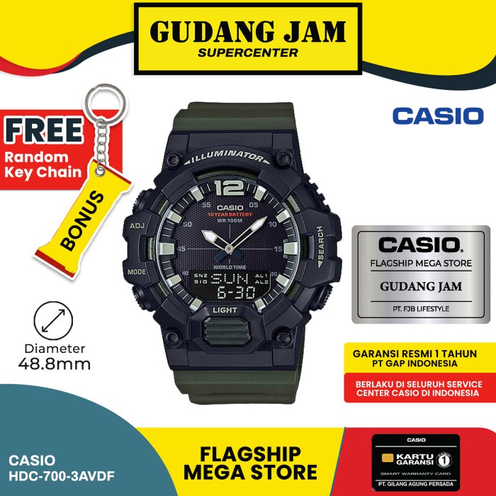 Casio General Hdc-700-3Avdf Hdc-700-3A Hdc-700 Hdc700