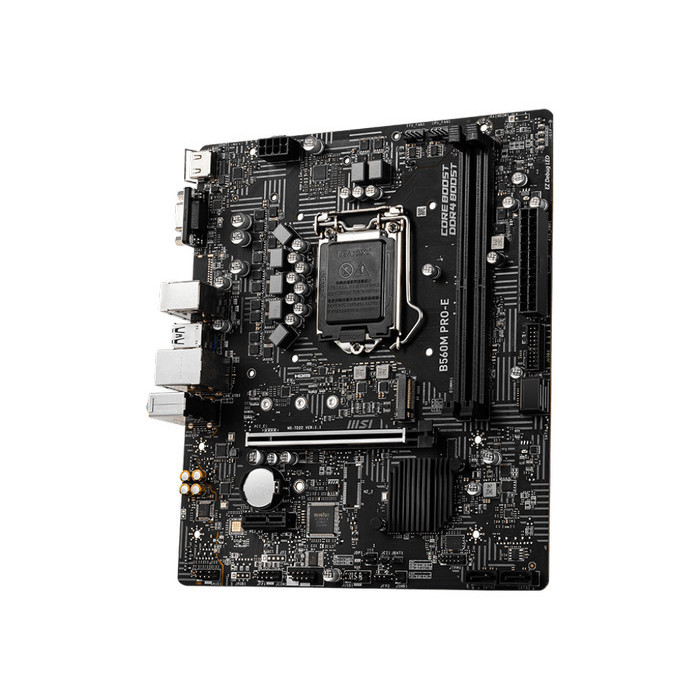 Msi B560M Pro-E Motherboard Intel B560 Lga1200 Matx