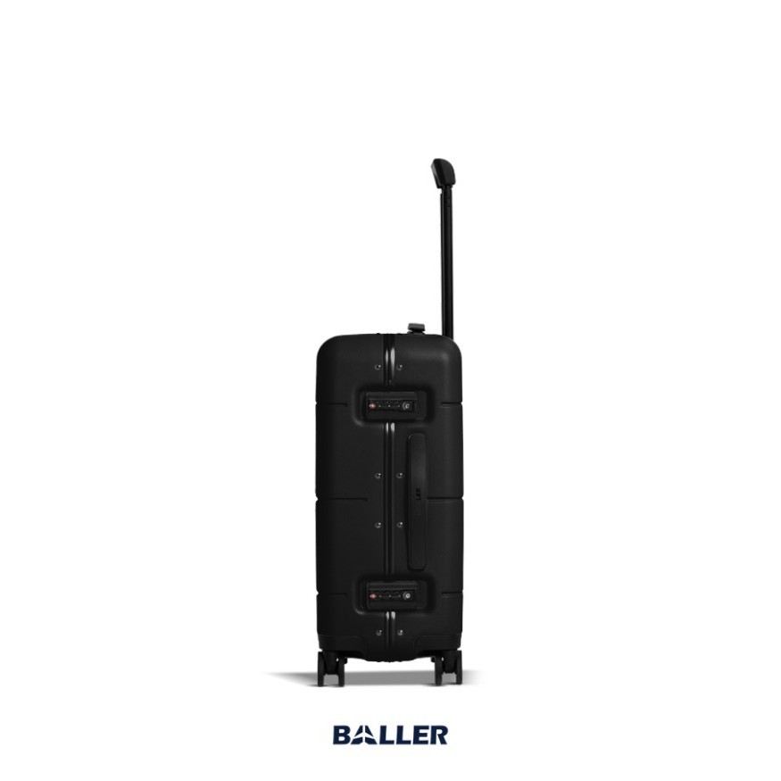 Koper Baller Polycarbonate Carry On 20 Inch - Black