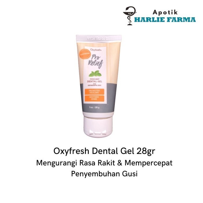 Oxyfresh Oxy Fresh Pro Relief Fresh Mint Dental Gel 28gr -N36