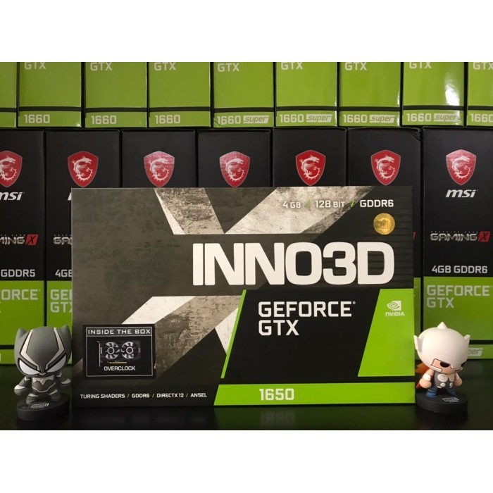 Vga Inno3D Gtx 1650 4Gb Ddr6 Twin X2 Oc (2 Fan) Nvidia Gtx1650 D6