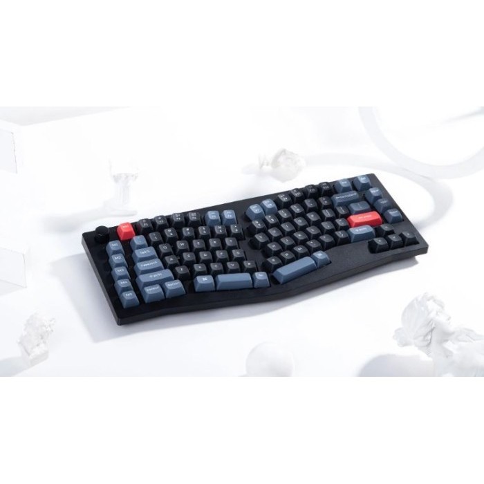 Keychron V10 (Alice Layout) Qmk Fully Assembled Knob - Carbon Black