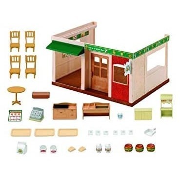 Mainan Koleksi Sylvanian Families Hamburger Restaurant