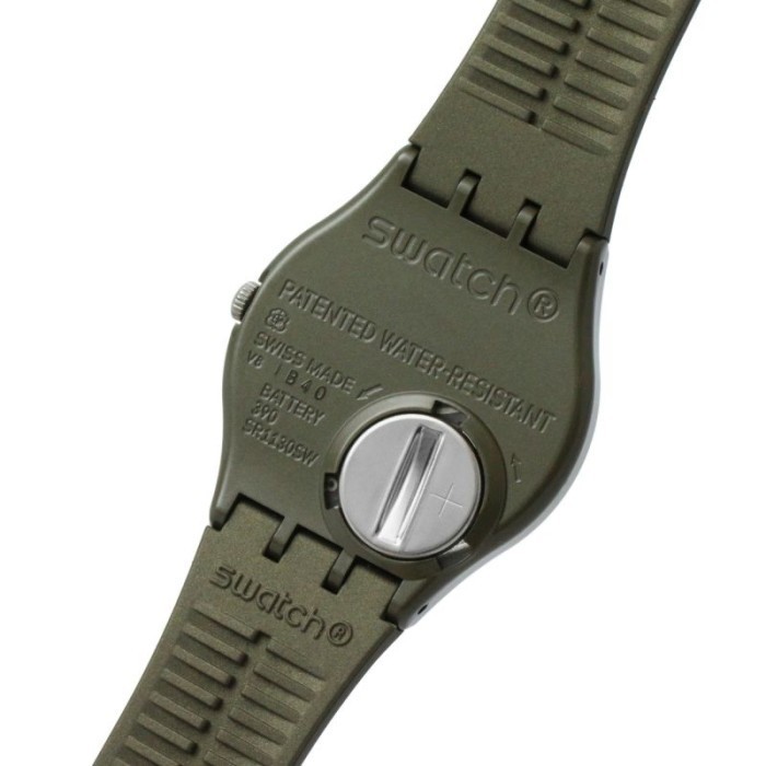 Swatch Gg712 Pearlygreen Jam Tangan Wanita Analog Original Swiss Made
