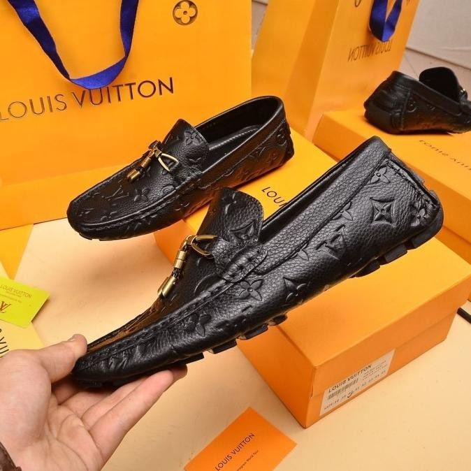 Sepatu Pria Loafers Mirror / Loafers Pria Branded Slip On Mesandi