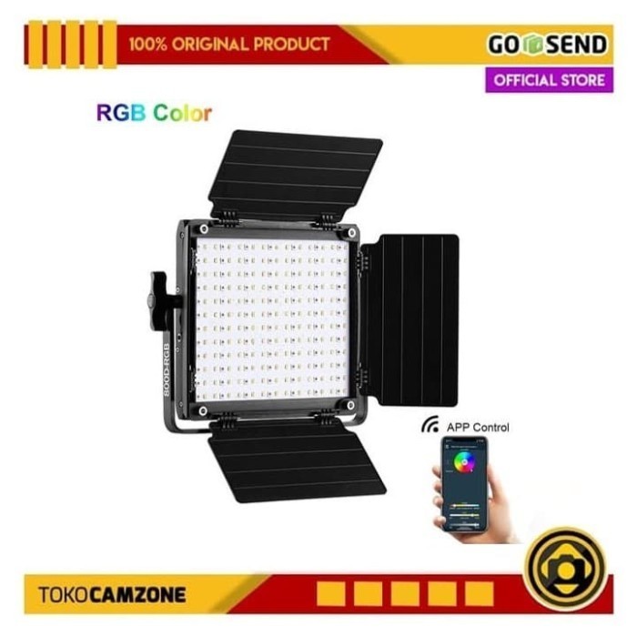 Gvm 800D-Rgb Led Studio Video Light