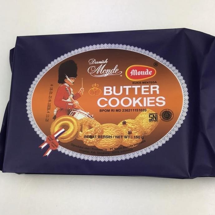 

Monde Danish Butter Cookies 150G Terbaik