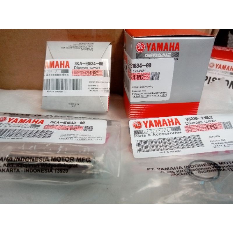 PISTON KIT YAMAHA RX KING OS +75
