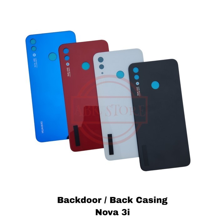BACKDOOR BACKCOVER BACK CASING TUTUP BELAKANG HUAWEI NOVA 3I ORIGINAL