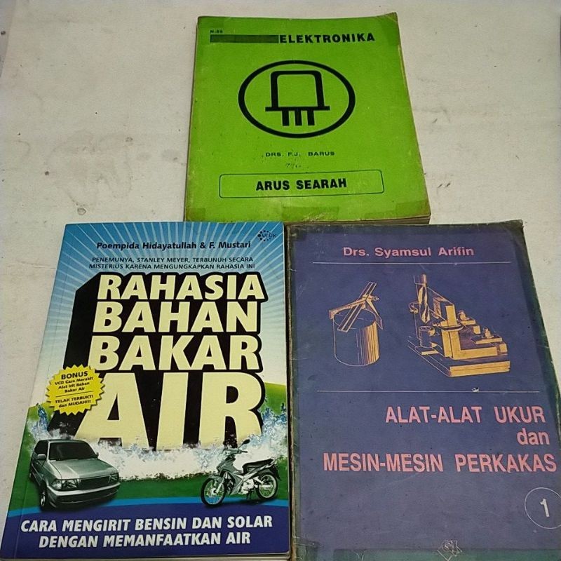 Original elektronika arus searah / alat alat uktdan mesin mesin perkakas/rahasia bahan bakar air