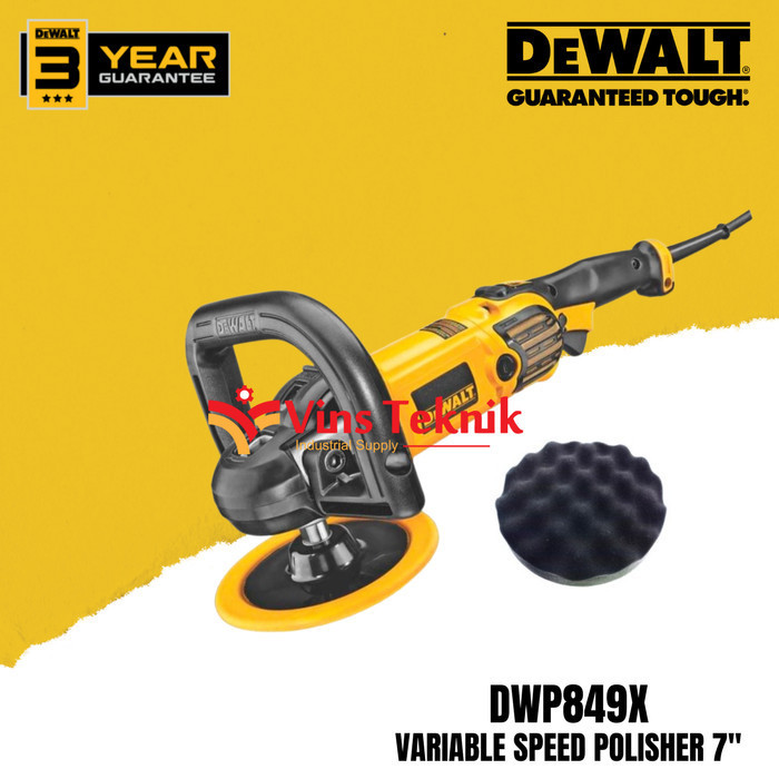Dewalt Dwp849 X Mesin Poles Polisher Dewalt Dwp 849 X