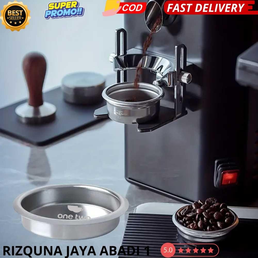 One Two Cups Basket Blind Filter Portafilter Backflush Stainless Steel 51mm- Y582