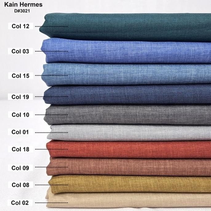 

Best Sales Kain Polos / Katun Hermes - Grosir Original