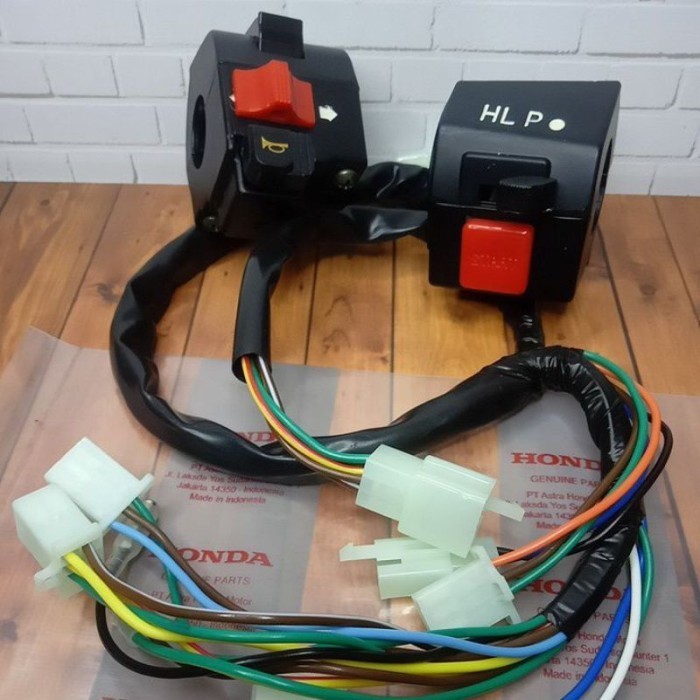 holder saklar set kanan kiri motor grand legenda prima