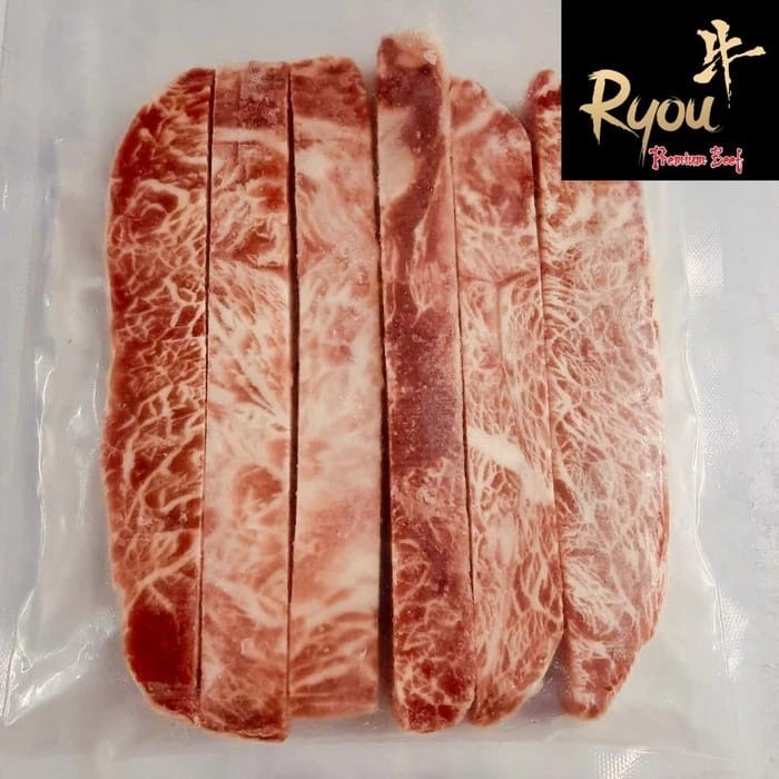 

Wagyu Beef Strips 500Gr Meltique Daging Potongan Segi Panjang Striploin -Gratisongkir