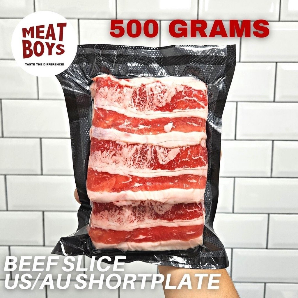 

Beef Slice Us/Au Shortplate Daging Sapi Lapis -Gratisongkir