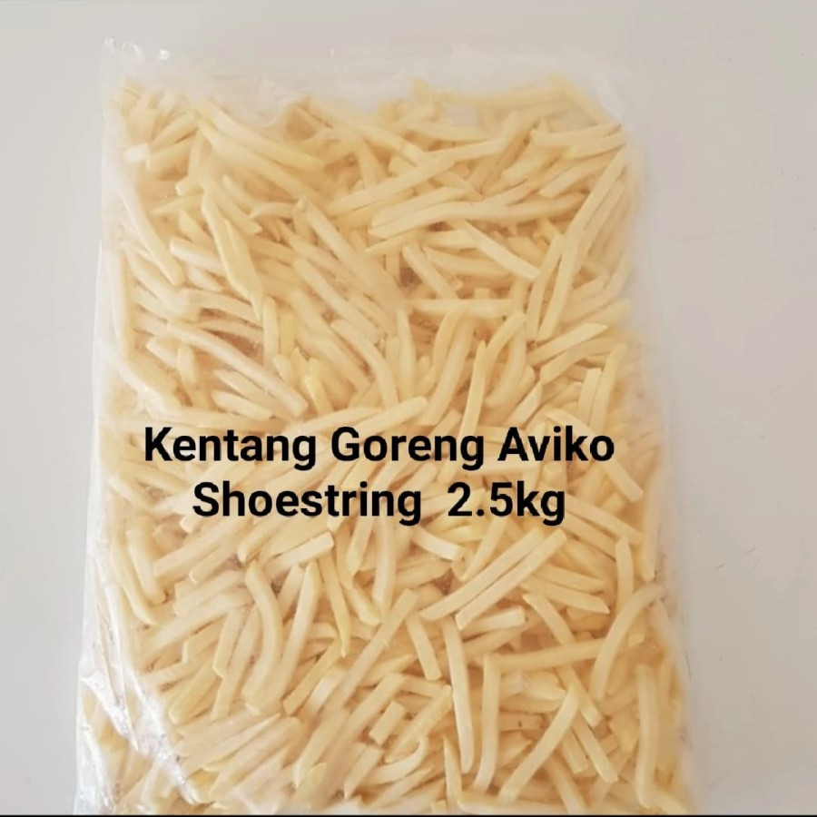 

Kentang Goreng Aviko Shoestring 2.5Kg -Gratisongkir