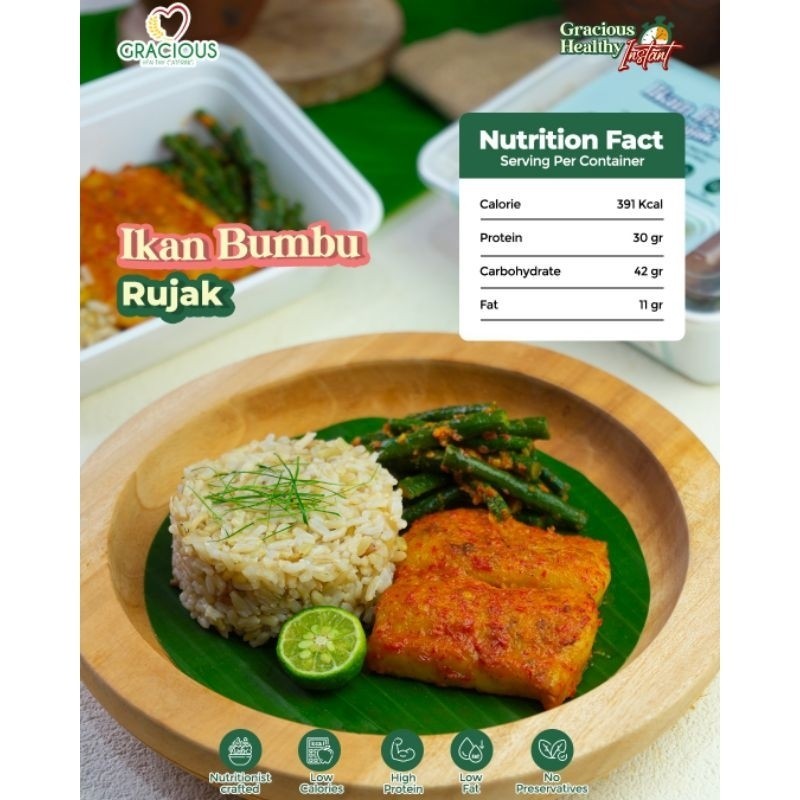 

Ikan Bumbu Rujak[Healthy Pre-Heat Meal] -Gratisongkir