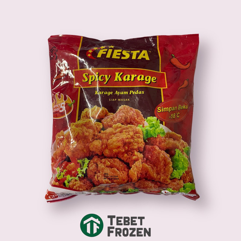 

Fiesta Spicy Karage 500Gram - Tebet Frozen -Gratisongkir