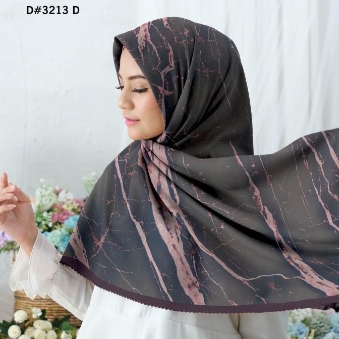 Best Sales Hijab Scarf Jilbab Square Voal Lasercut - D#3213 Original