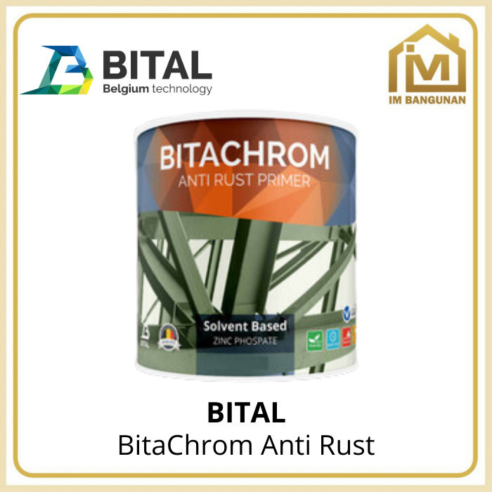 CAT DASAR BESI ANTI KARAT BITACHROM / BITACHROM ANTI RUST PRIMER