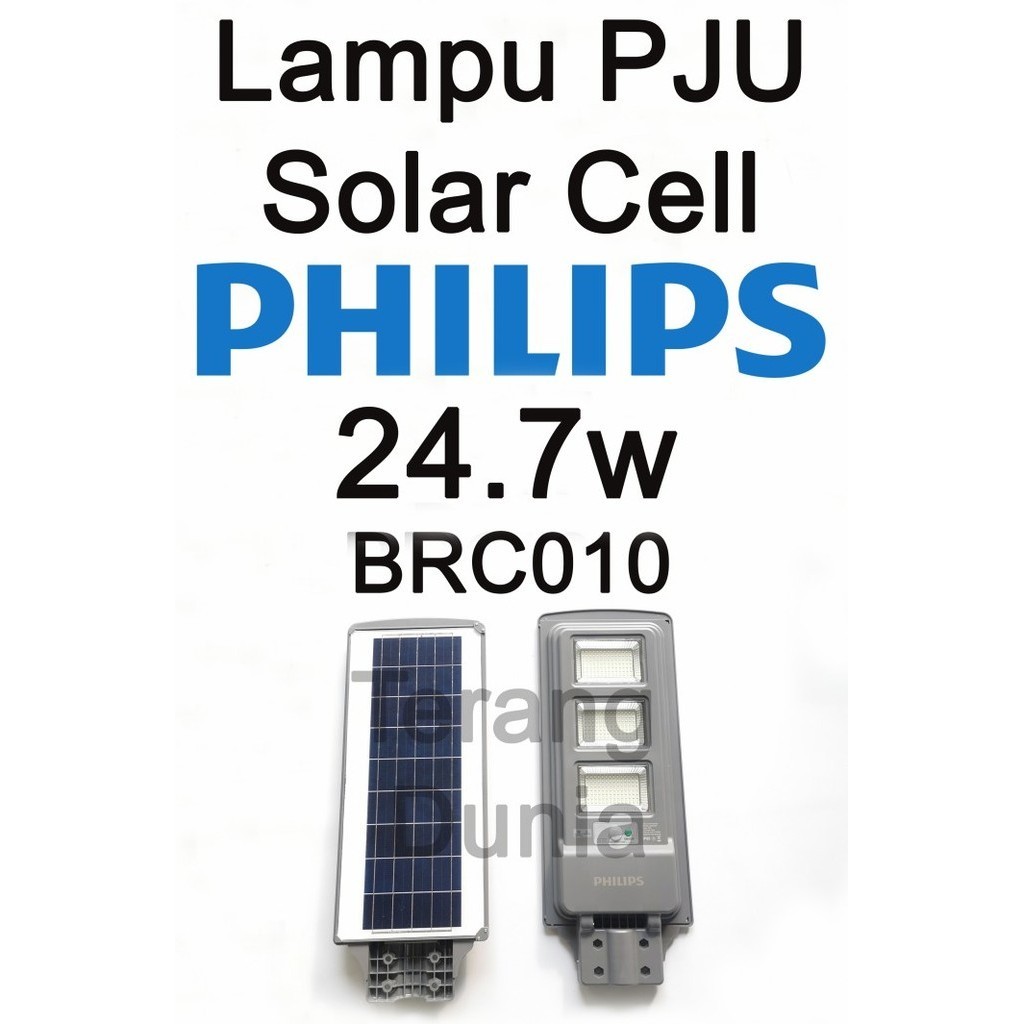 PHILIPS BRC010 LAMPU PJU TENAGA MATAHARI 24.7W LAMPU PHILIPS SOLAR
