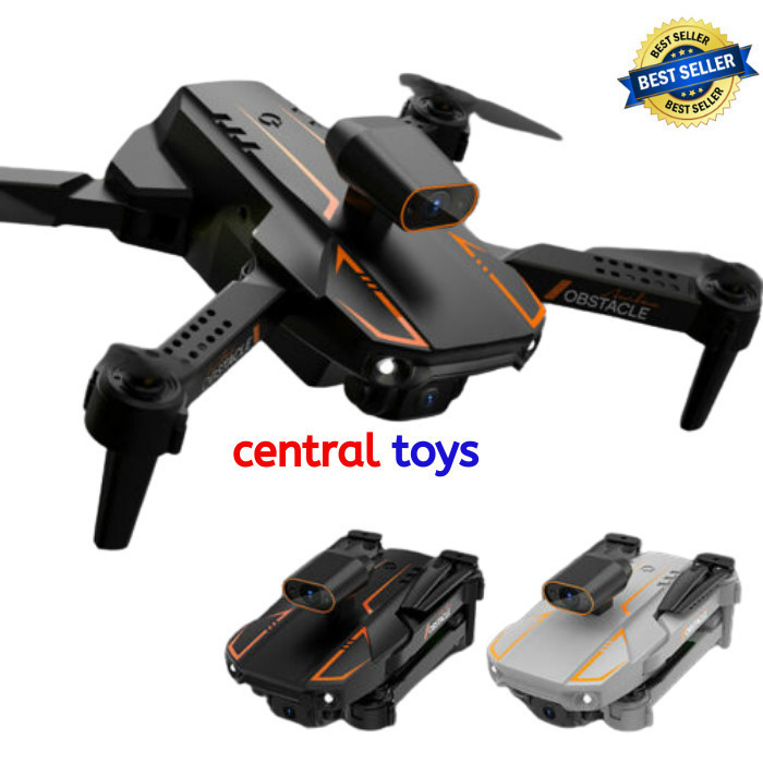 drone S91 4K dual camera sensor anti tabrak 3 arah altitude hold