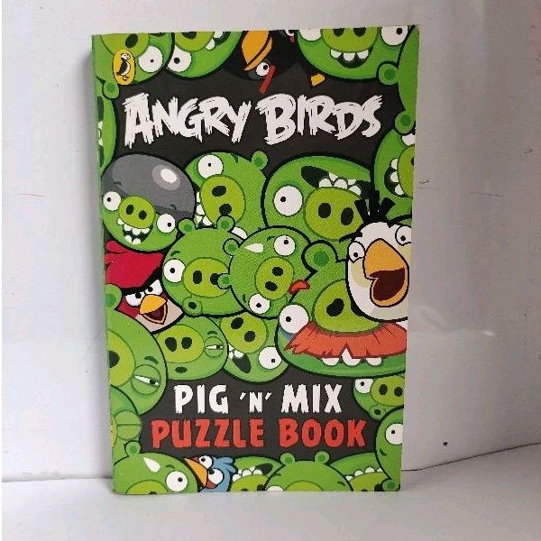 PUZZLE BOOK ANGRY BIRDS PIG N MIX