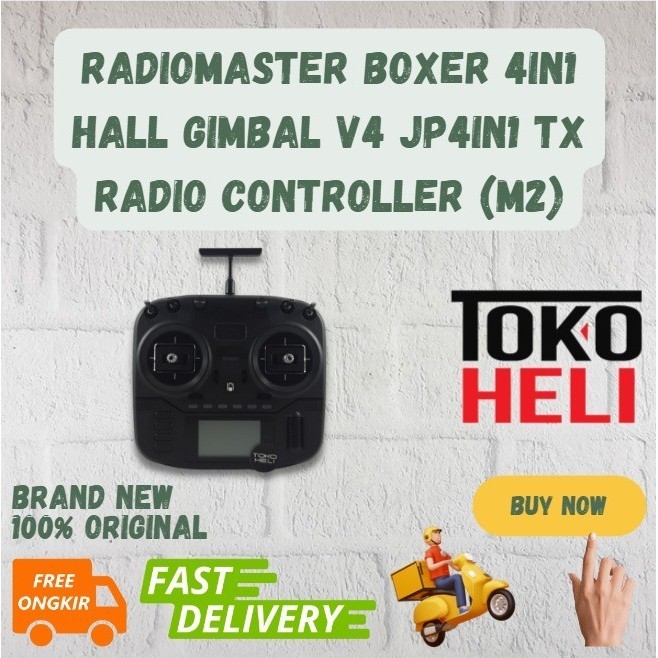 Radiomaster Boxer 4IN1 Hall Gimbal V4 JP4IN1 TX Radio Controller (M2)