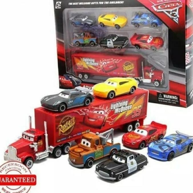 Mainan Anak Mobil Truck Truk Cars Lightning Mcqueen