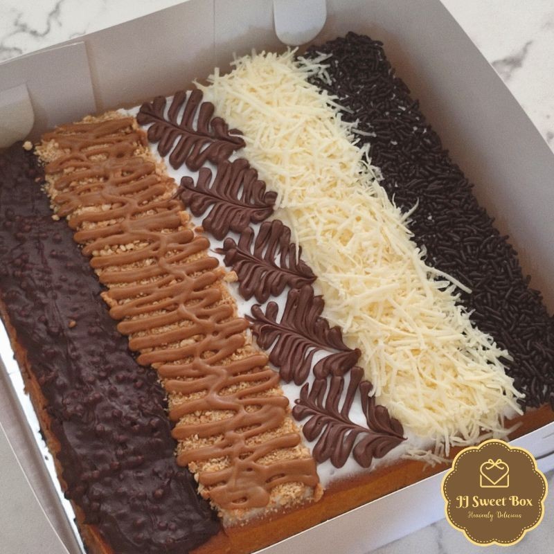 

[jjsweetbox] Bolu Jadul/Cake Potong topping favorit size full