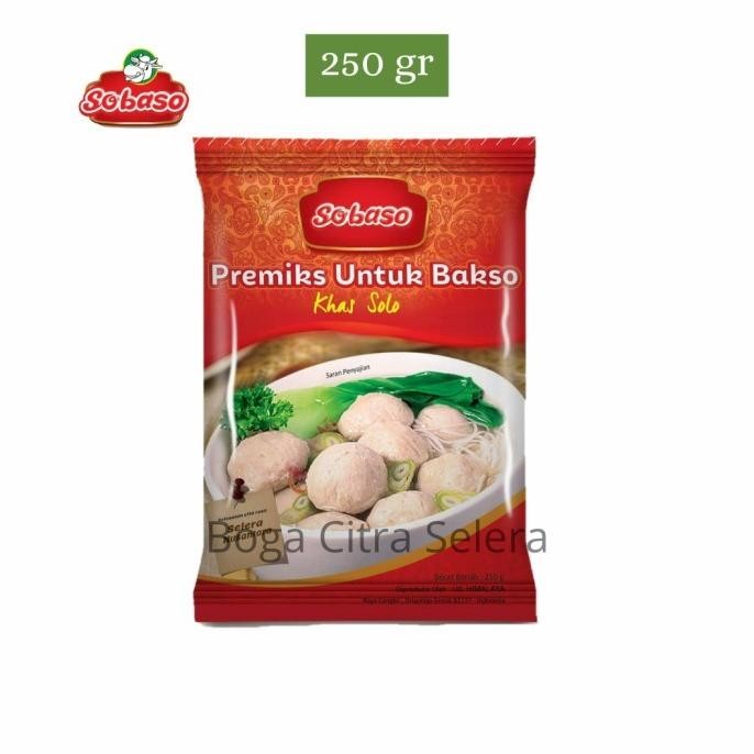 

Sobaso Tepung Bakso Adonan Khas Solo 250g