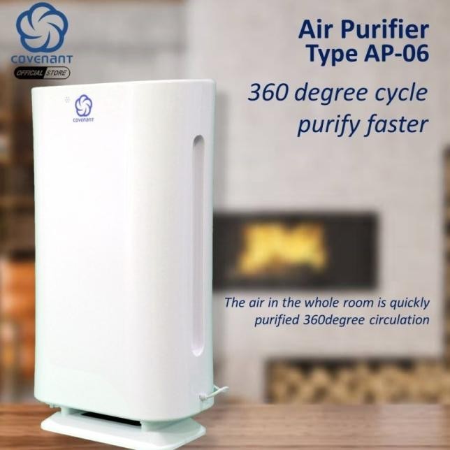 Berkualitas| Covenant Air Purifier AP-06 Pembersih Ruangan dengan Hepa Filter