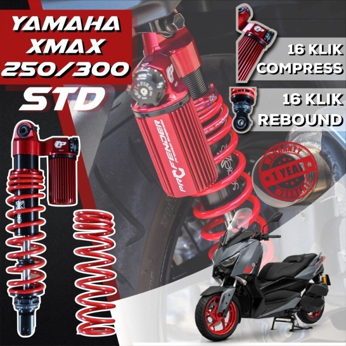 Suspensi Shock Shockbreaker Profender Xseries Yamaha Xmax 250 Like Yss