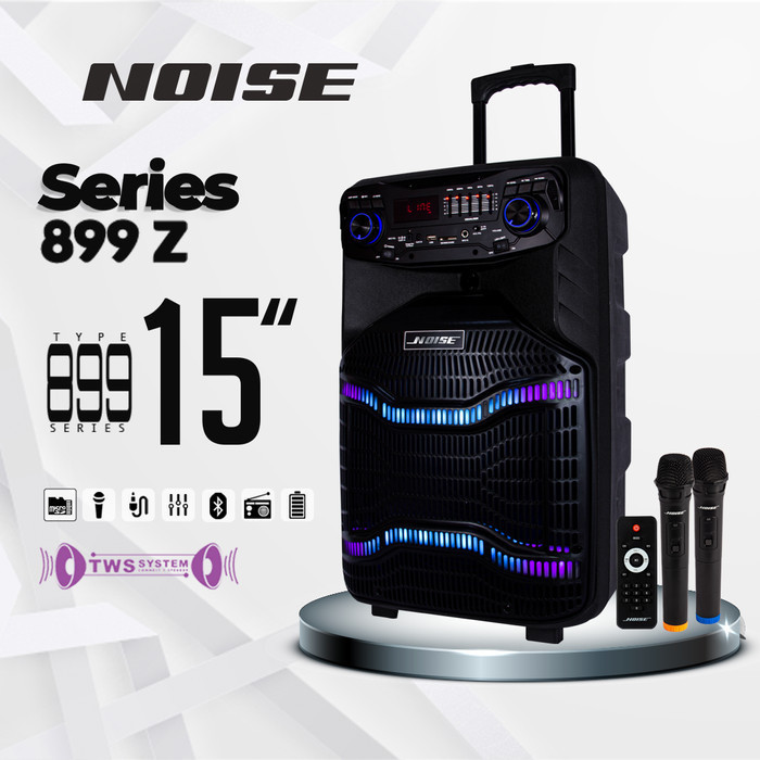 Speaker Portable Meeting Wireless Noise 899 Z 15 Inch Bluetooth