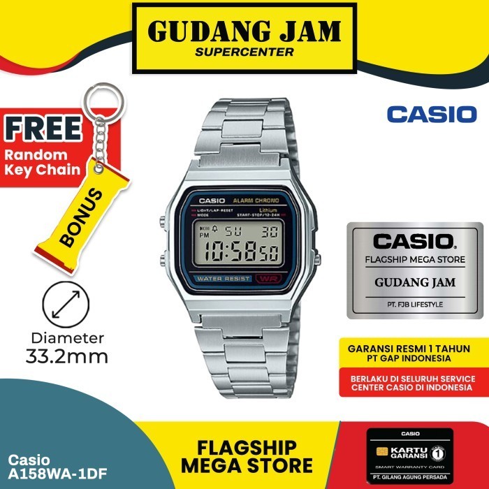 Casio General A158Wa-1Df A158Wa-1D A158Wa