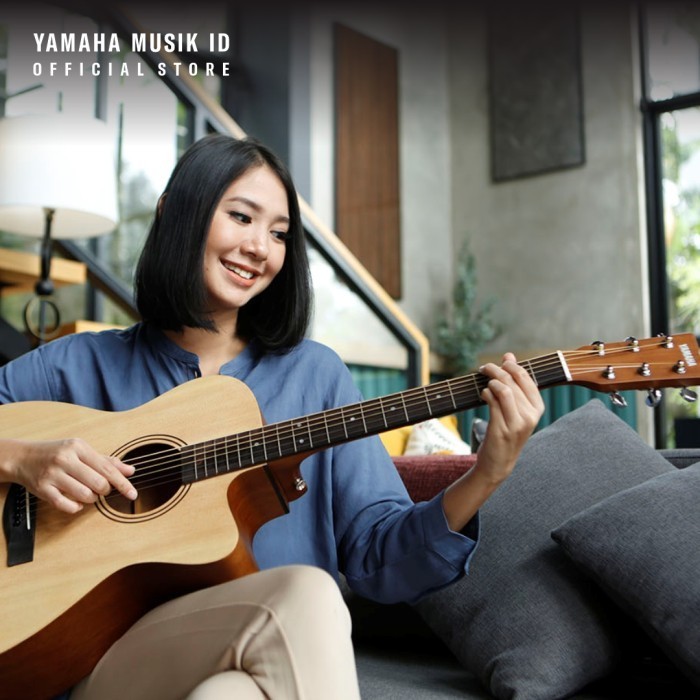 Yamaha Fs400C Fs 400C Fs 400 C Gitar Akustik Matte Finish