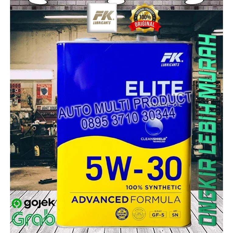 OLI, OLI FK, MOBIL, MOTOR, BENSIN, ELITE SN/GF-5, 5W30, 4 LITER