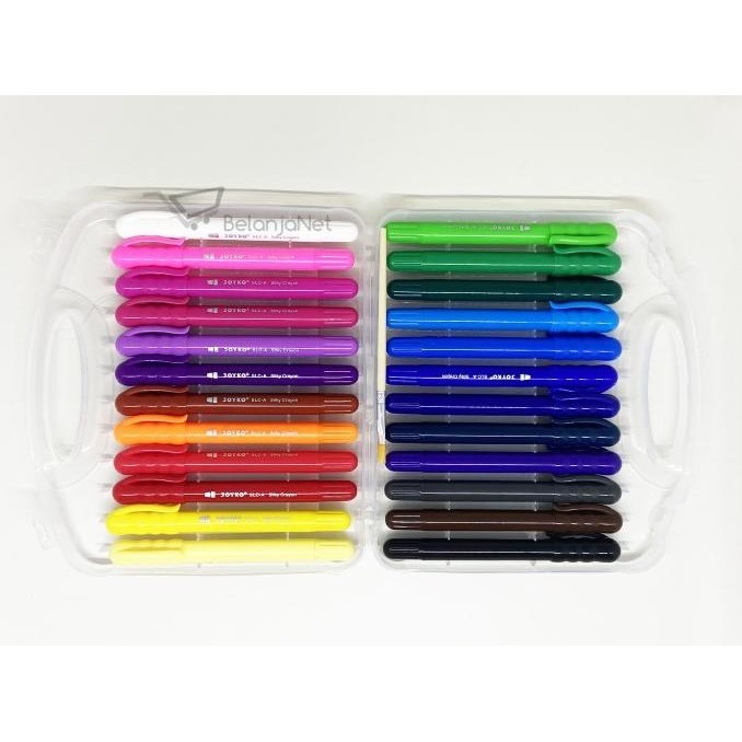 

Silky Crayon | Krayon Halus Joyko SLC-A-24 Warna Colors F83G