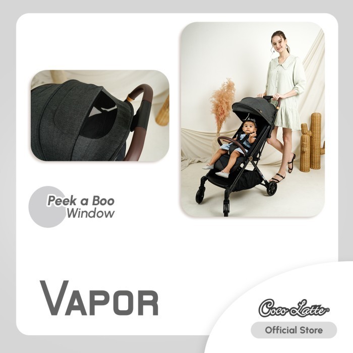Stroller Cocolatte Vapor Cl 7045 Autofold Teringan