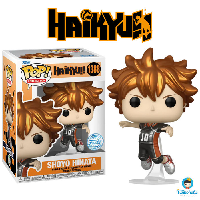 Funko Pop Animation Haikyu - Shoyo Hinata Metallic Exclusive #1388 Termurah Terlaris Promo
