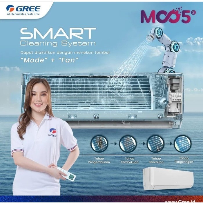 Gree Ac 1 Pk 09 Moo3 Standard Low Watt Termurah Terlaris Promo
