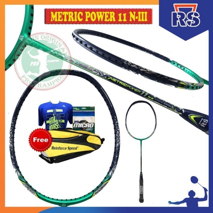 Reinforce Speed Rs Metric Power 11 N Iii / Mp11 Niii Raket Original
