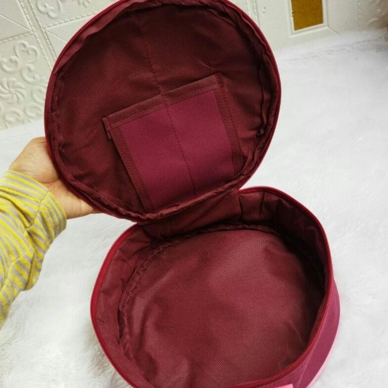 Extra Tas Bekal Fancy Crystalwafe Tupperware / Tas Cwl Bulat Qc Pass