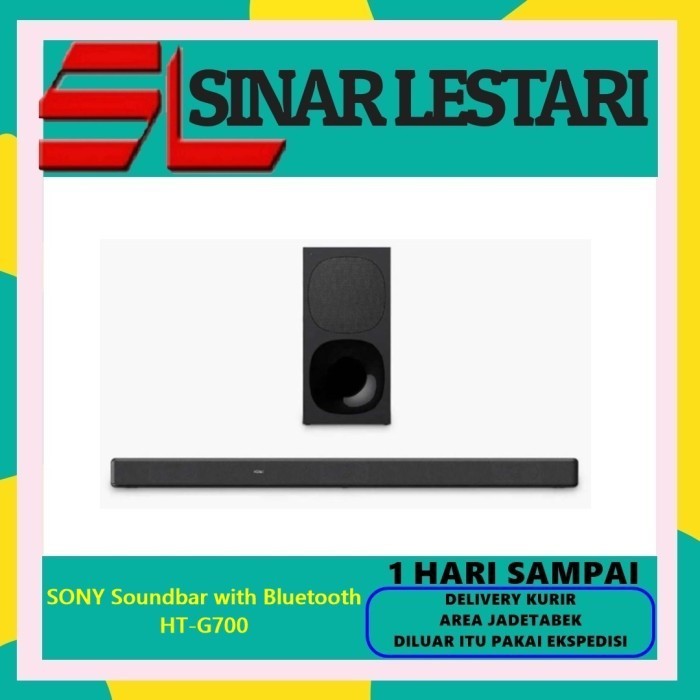 Sony Ht-G700 Soundbar With Bluetooth Dolby Atmos