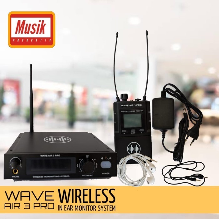 Wave Audio Monitor Wave Air 3 Pro Wireless Iem 1Tx-1Rx